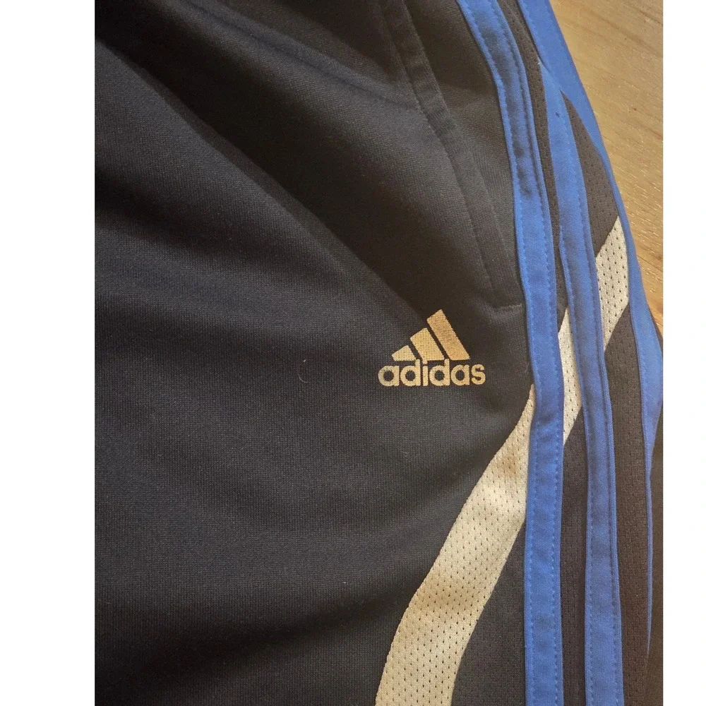 Adidas Mens Tracksuit Navy‎ Blue Royal Full Zip Jacket Pants Set E77355 Large